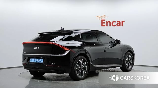 Kia EV6 2023 Черный из Кореи