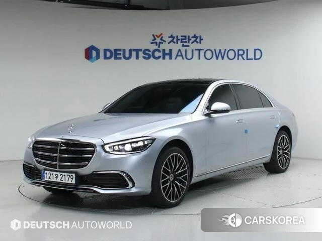 Mercedes-Benz S-Class W223 2023 Серебряный из Кореи