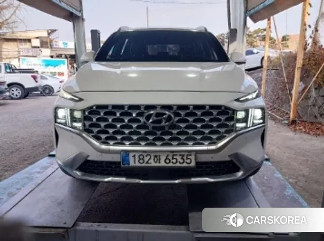 Hyundai The New Santa Fe 2021 Белый из Кореи