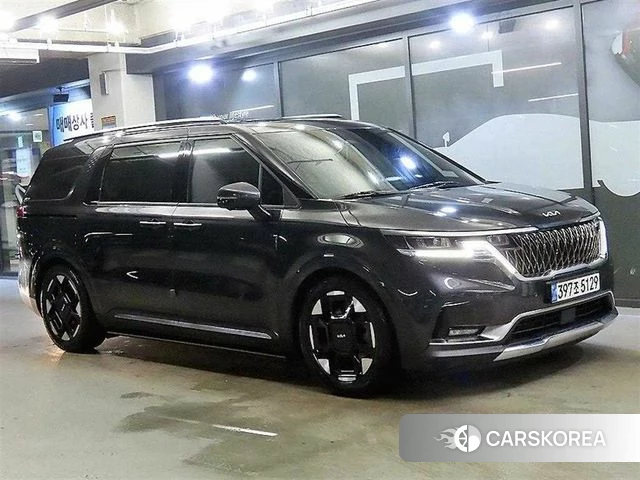 Kia Carnival 4th generation 2021 Серый из Кореи