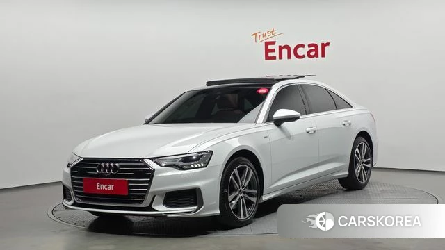Audi A6 (C8) 2023 Белый из Кореи