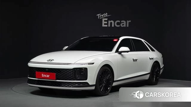 Hyundai Grandeur Hybrid (GN7) 2025 Белый из Кореи