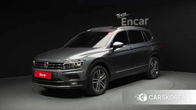 Volkswagen Tiguan Allspace 2020 Серый из Кореи