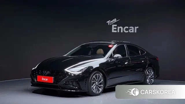 Hyundai Sonata (DN8) 2022 Черный из Кореи