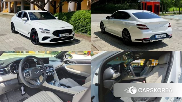 Genesis The New G70 2022 Белый из Кореи
