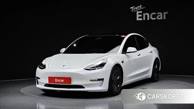 Tesla Model 3 2022 Белый из Кореи