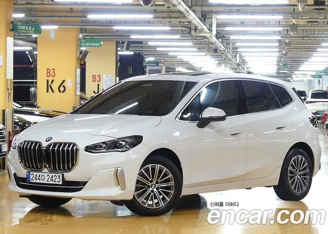 BMW 2 Series Active Tourer (U06) 2024 Белый из Кореи