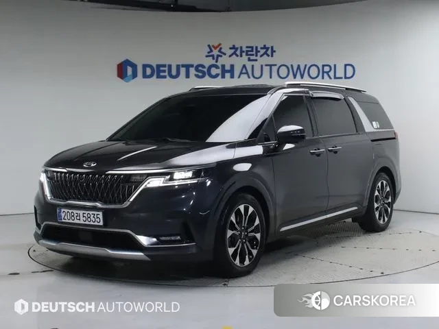 Kia Carnival 4th generation 2021 Серый из Кореи