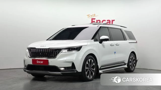 Kia Carnival 4th generation 2022 Белый из Кореи