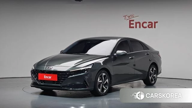 Hyundai Avante (CN7) 2021 Серый из Кореи