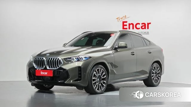 BMW X6 (G06) 2024 Песочный из Кореи