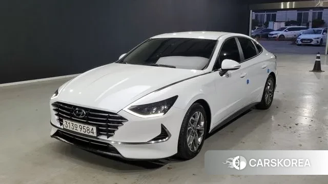 Hyundai Sonata (DN8) 2021 Белый из Кореи