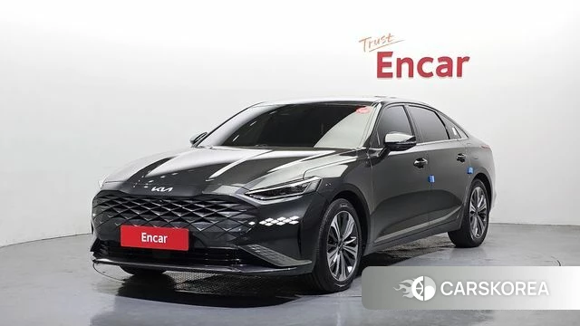 Kia K8 Hybrid 2023 Серый из Кореи