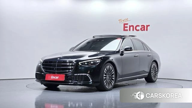 Mercedes-Benz S-Class W223 2021 Зеленый из Кореи
