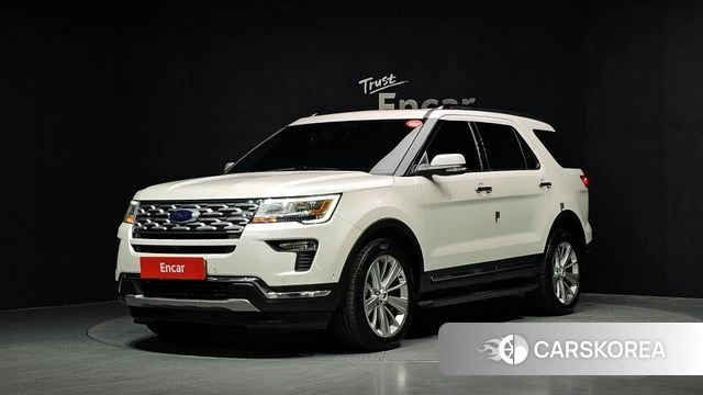 Ford Explorer 2019 Белый из Кореи