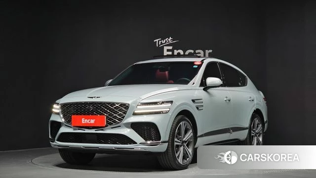 Genesis GV80 Coupe 2024 Небесно-голубой из Кореи