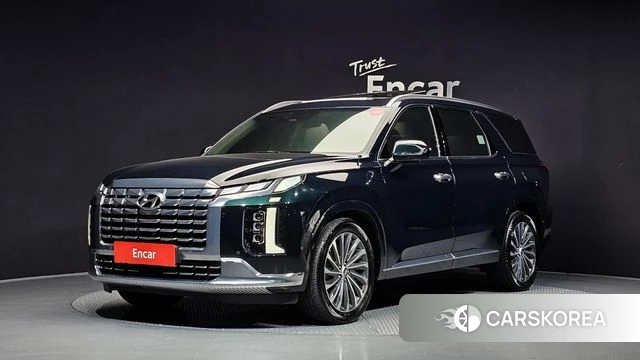 Hyundai The New Palisade 2023 Зеленый из Кореи