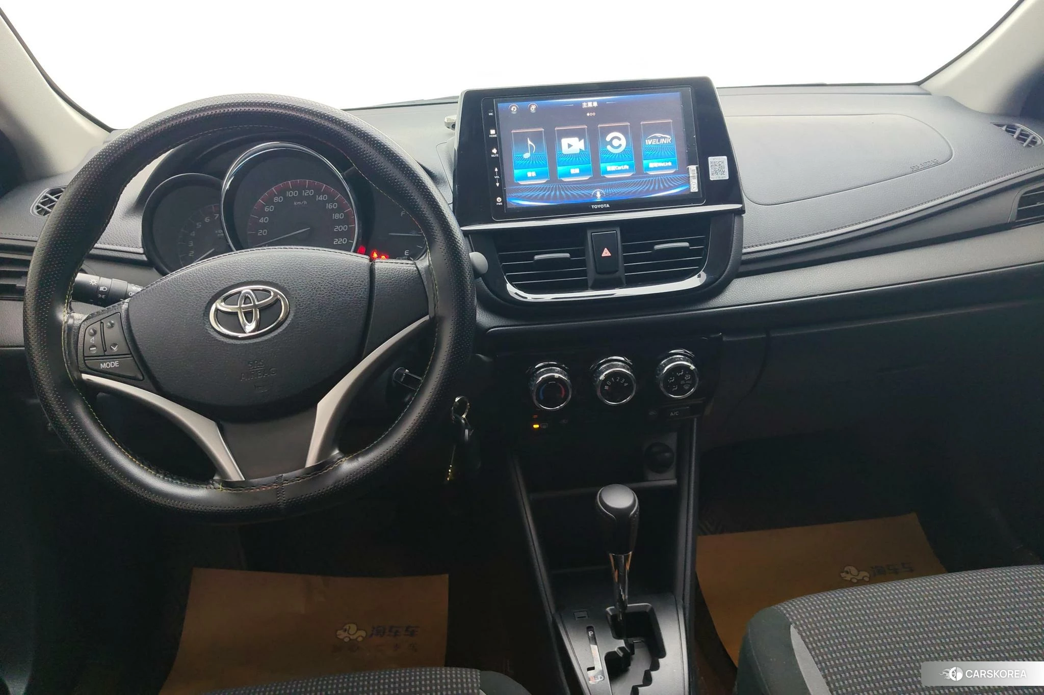Toyota Vios FS 2020 Белый из Китая