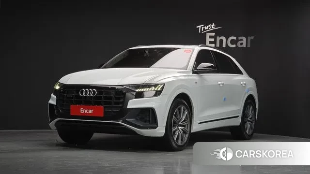 Audi Q8 (4M) 2021 Белый из Кореи