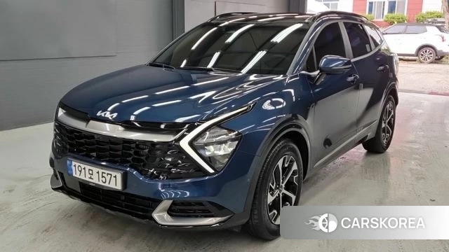 Kia Sportage 5th Generation Hybrid 2022 Синий из Кореи