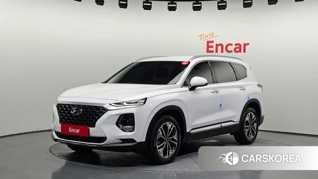 Hyundai Santa Fe TM 2018 Белый из Кореи