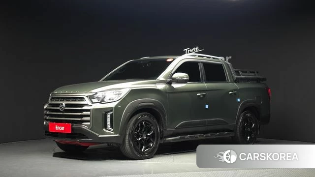 Ssangyong The New Rexton Sport 2022 Зеленый из Кореи