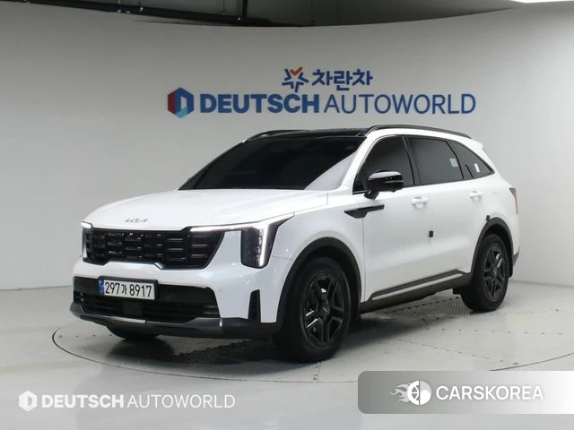 Kia The New Sorento 4th Generation 2024 Белый из Кореи