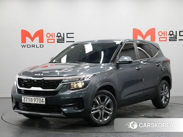 Kia Seltos 2021 Серый из Кореи