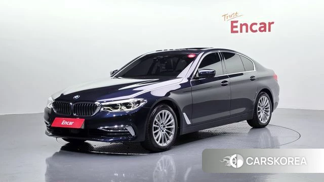 BMW 5 Series (G30) 2020 Синий из Кореи