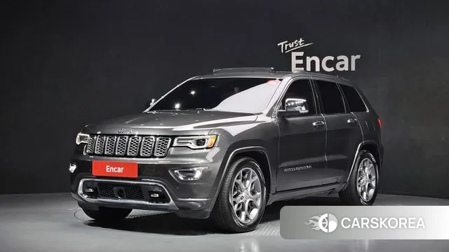 Jeep Grand Cherokee 2021 Серый из Кореи