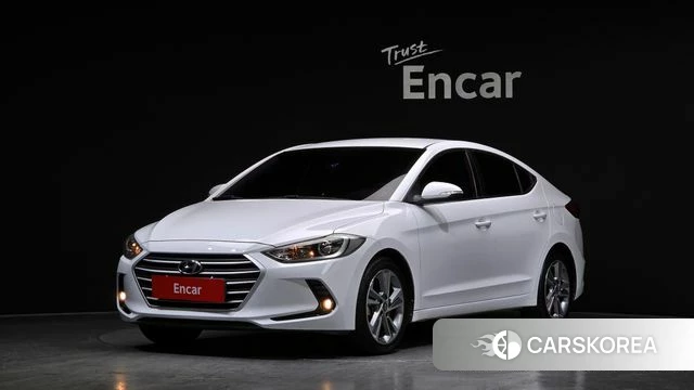Hyundai Avante AD 2018 Белый из Кореи