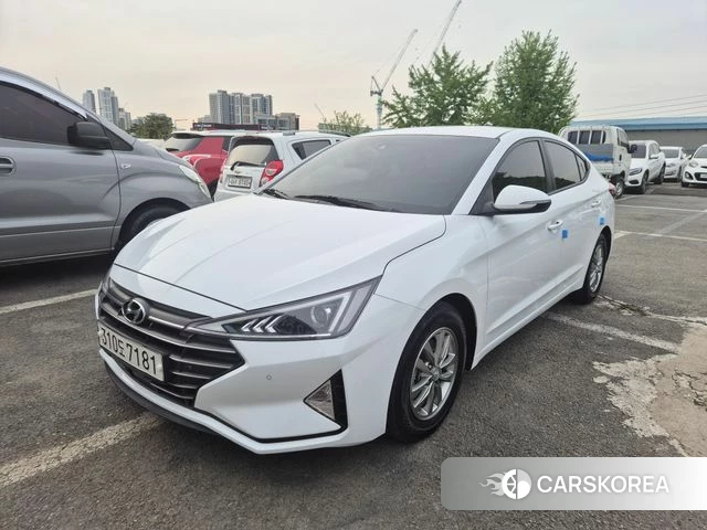 Hyundai The New Avante AD 2019 Белый из Кореи