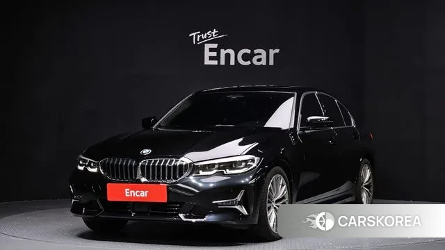 BMW 3 Series (G20) 2022 Черный из Кореи
