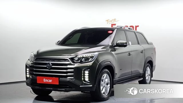 Ssangyong The New Rexton Sport 2022 Темно-зеленый из Кореи