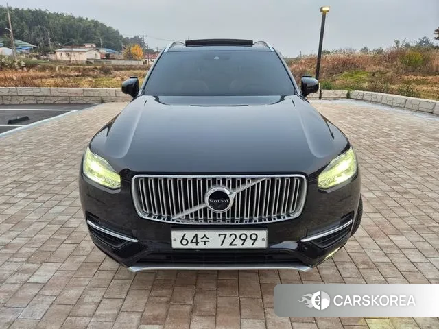 Volvo XC90 second Generation 2018 Черный из Кореи