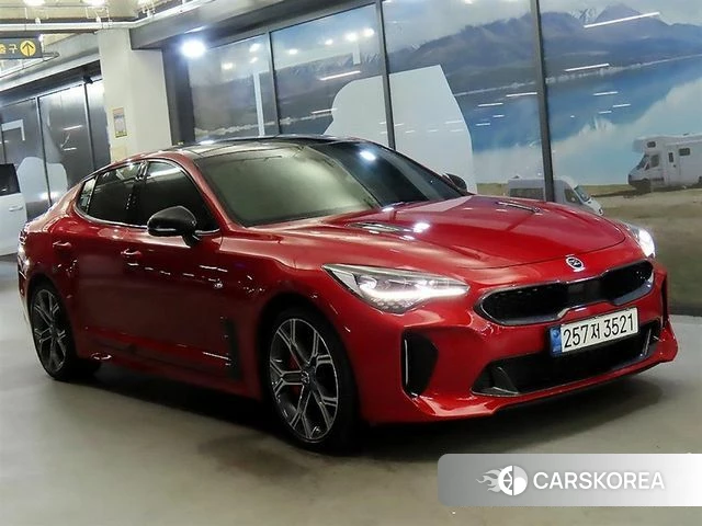 Kia Stinger 2019 Красный из Кореи