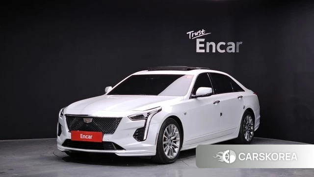 Cadillac CT6 2019 Белый из Кореи