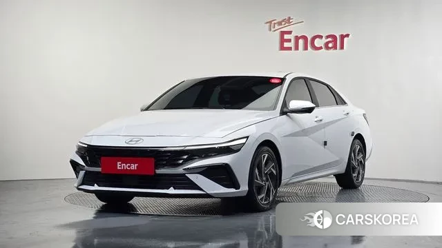 Hyundai The New Avante (CN7) 2023 Белый из Кореи