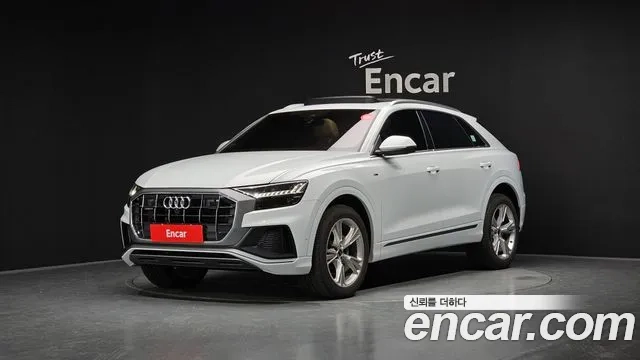 Audi Q8 (4M) 2023 Белый из Кореи