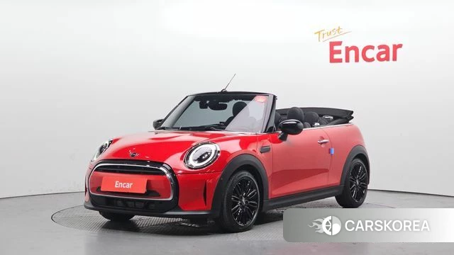Mini Cooper Convertible 2024 Красный из Кореи