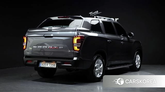 Ssangyong The New Rexton Sport 2022 Серый из Кореи