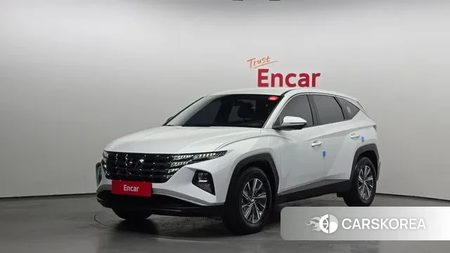 Hyundai Tucson Hybrid (NX4) 2023 Белый из Кореи