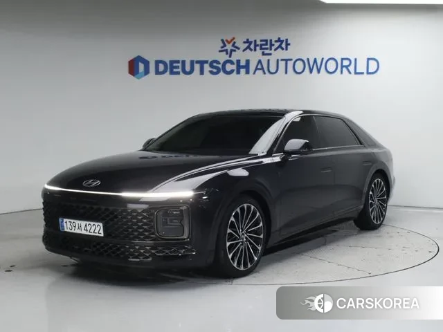 Hyundai Grandeur Hybrid (GN7) 2023 Синий из Кореи