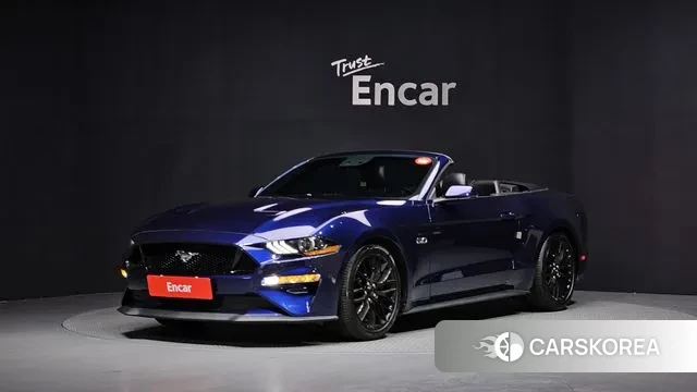 Ford Mustang 2020 Синий из Кореи