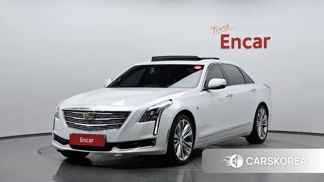 Cadillac CT6 2018 Белый из Кореи