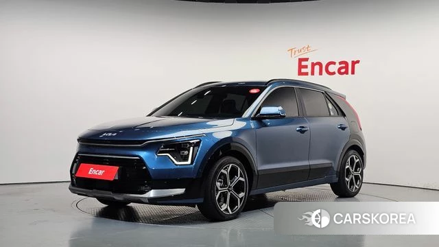 Kia Di Ol Nu Niro 2022 Синий из Кореи