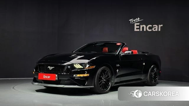 Ford Mustang 2019 Черный из Кореи