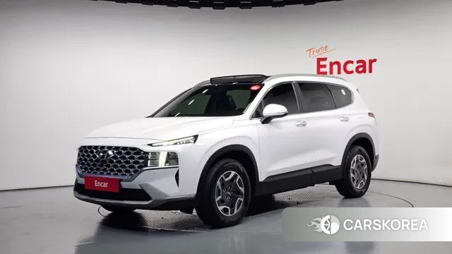 Hyundai The New Santa Fe 2021 Белый из Кореи