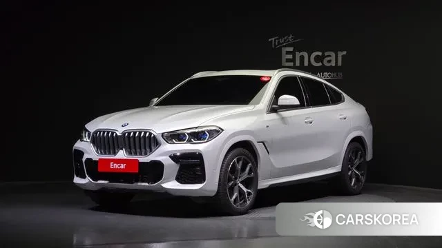 BMW X6 (G06) 2022 Белый из Кореи