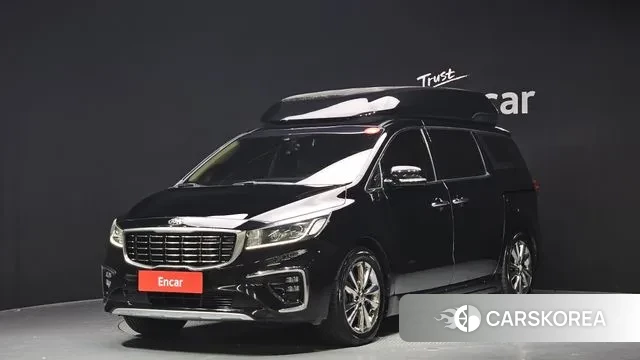 Kia The New Carnival 2018 Черный из Кореи